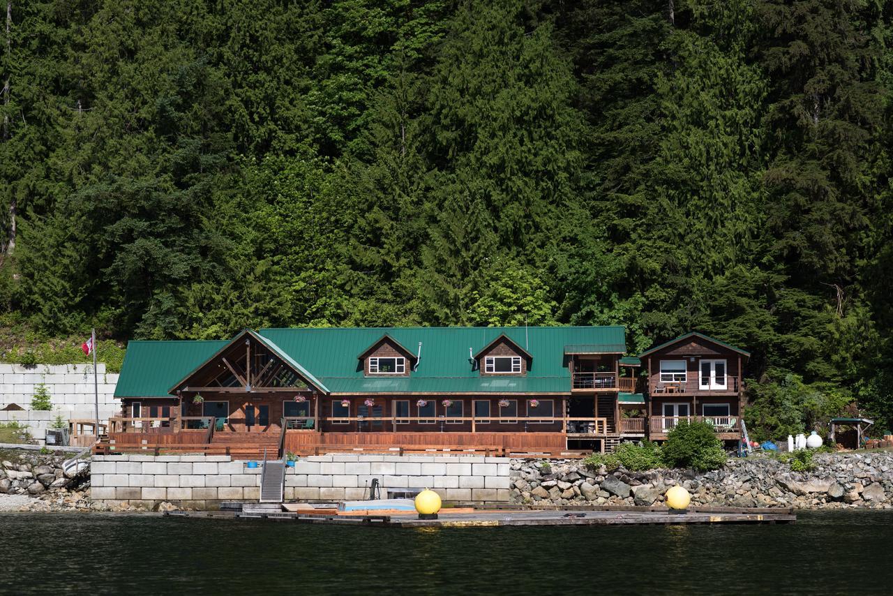 Homfray Lodge Desolation Sound Exterior foto